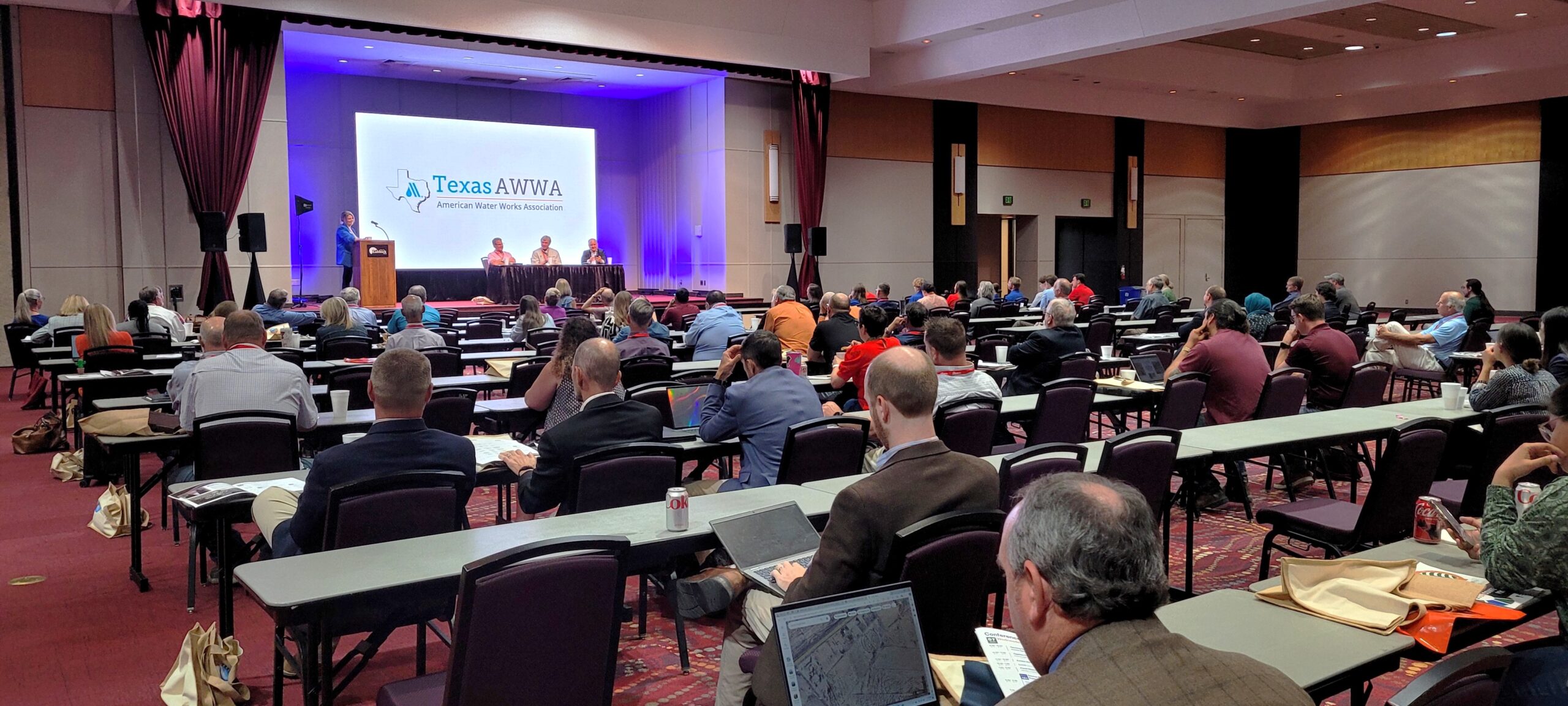 Attendees at the Agricultural Water Sustainability Summit in Texas