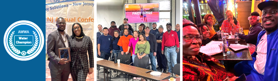 Water Champion Kouao-Eric Ekoue, New Brunswick, New Jersey