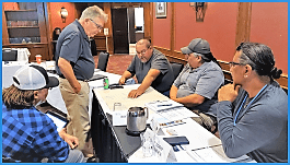 First Nations leaders in water system management training