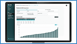 Image of rate survey screen on computer