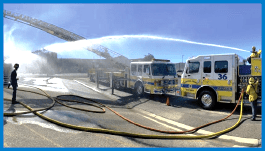 Ventura County Fire Department uses mobile water-recirculating systems to recapture water during firefighter training sessions