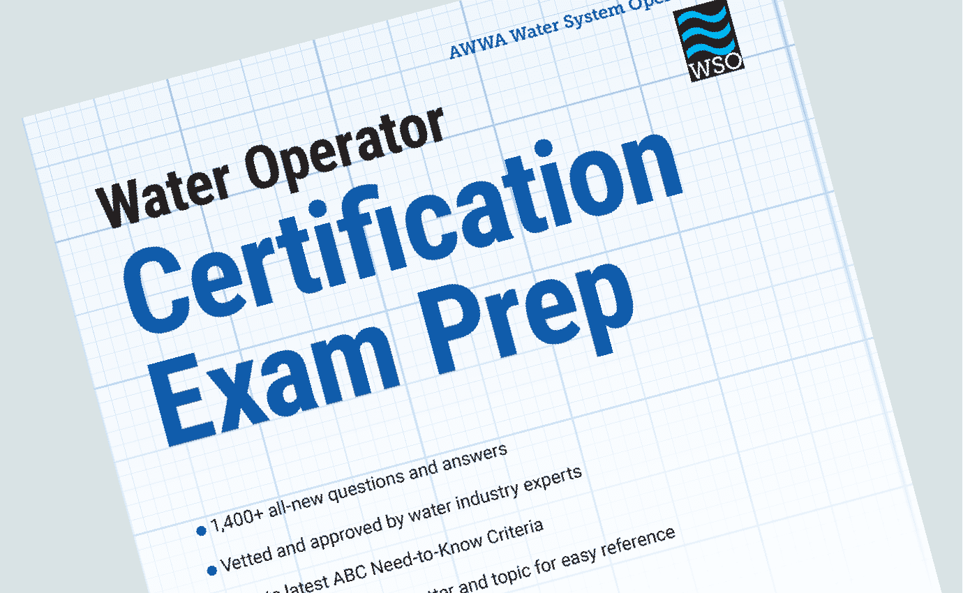 Water Operator Certification Exam Prep