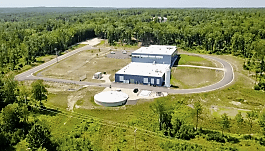 Saco River Drinking Water Resource Center surrounded by 257 acres of protected wetlands.
