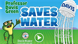 Screen from City of Davis video game